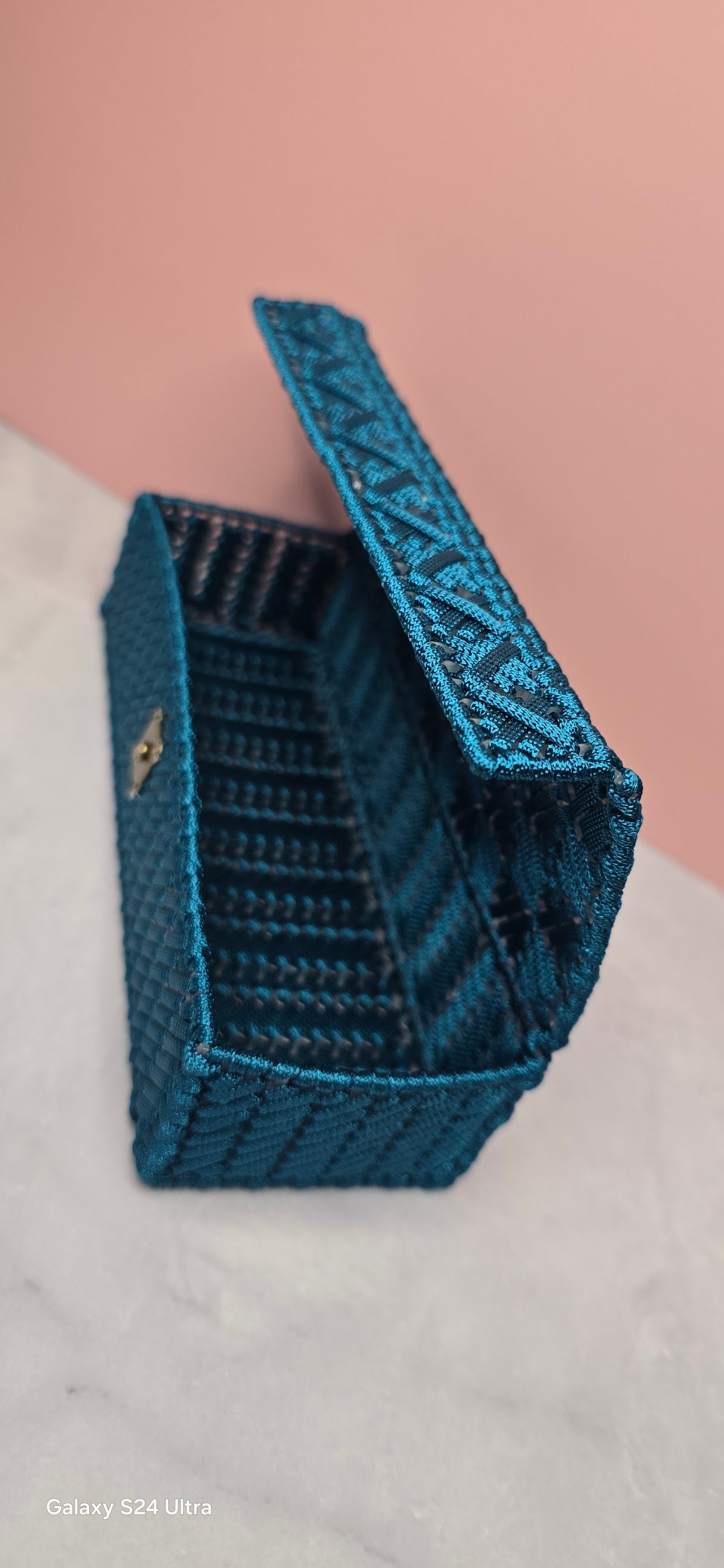 Handmade Blue Glasses Case