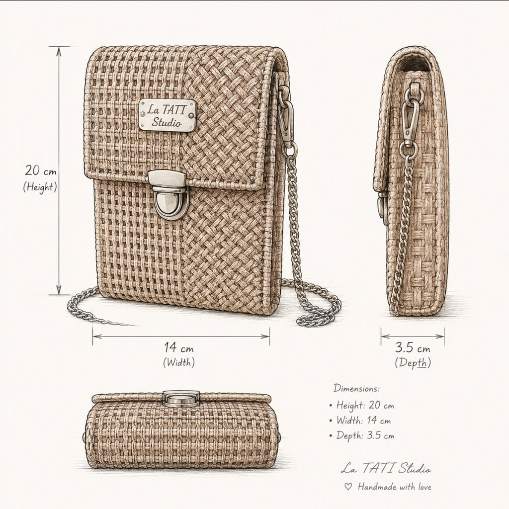 Elegant beige Mini Bag