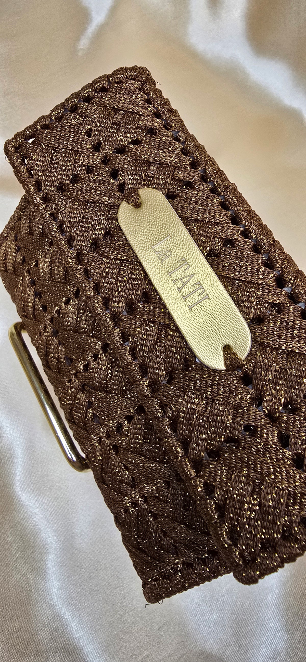 Bronze Brown Card Holder