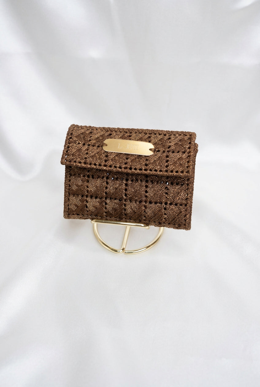Bronze Brown Card Holder