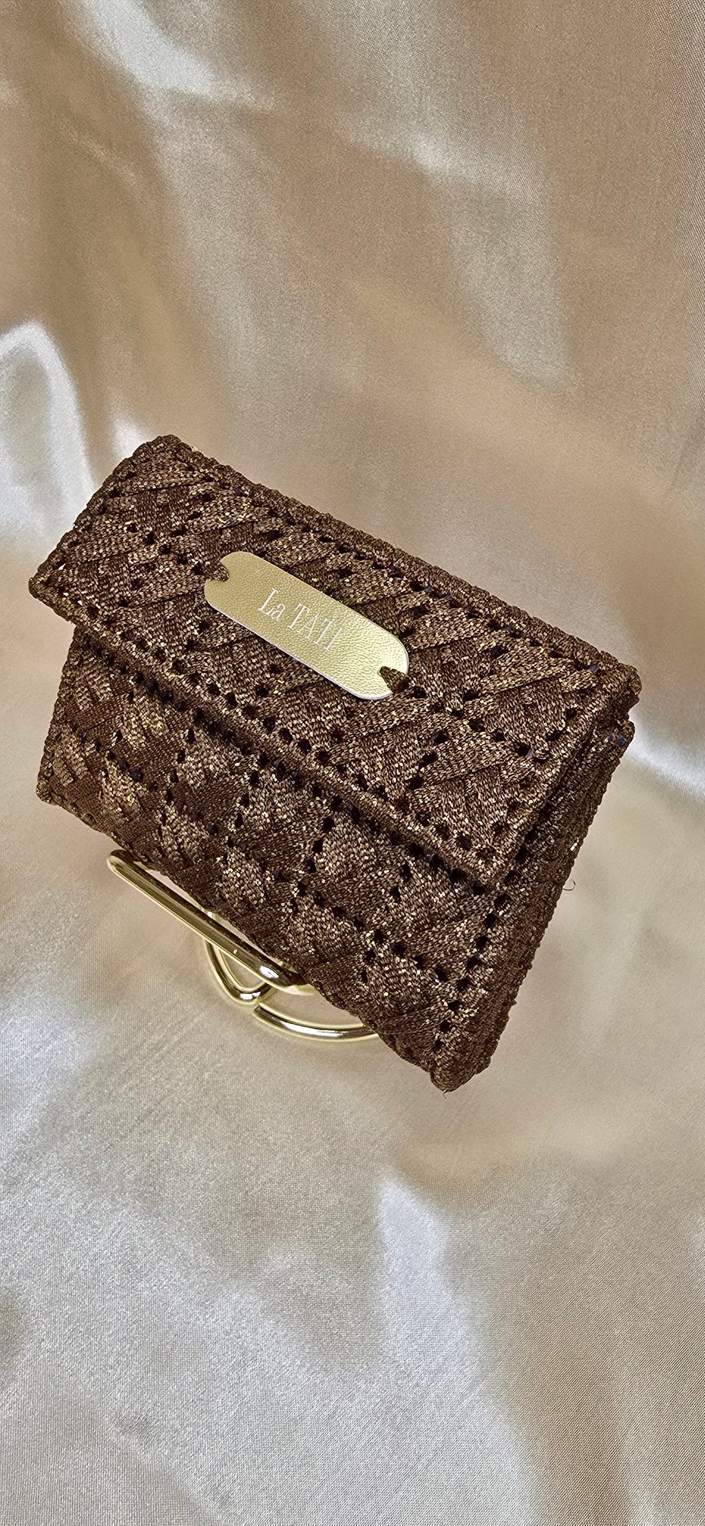 Bronze Brown Card Holder